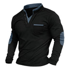 Jens | Herren V-Ausschnitt Pullover, Eleganter Strickpullover | Nomad NTS | Blauw