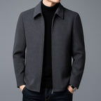 Jordan | Herren-Wolljacke, taillierte Herbstjacke | Nomadnts | Grau