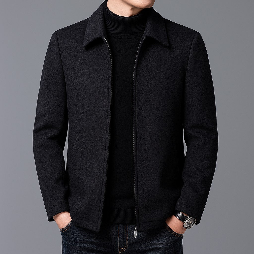 Jordan | Herren-Wolljacke, taillierte Herbstjacke | Nomadnts | Braun