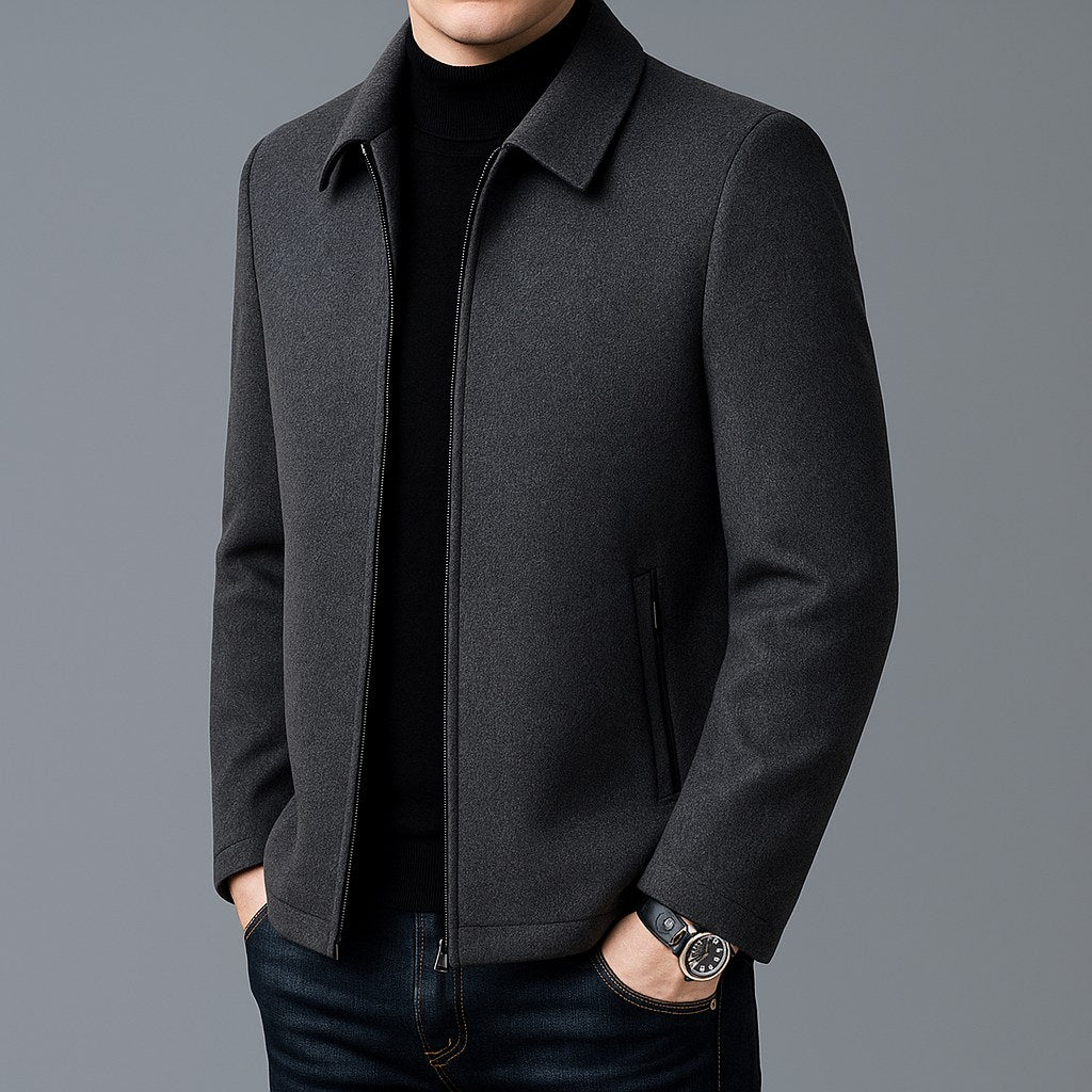 Jordan | Herren-Wolljacke, taillierte Herbstjacke | Nomadnts