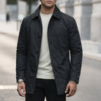 Josef | Herren Wetterschutz Mantel, Winddichte Herrenjacke | Nomad NTS | Black