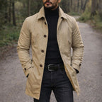 Josef | Herren Wetterschutz Mantel, Winddichte Herrenjacke | Nomad NTS | Beige