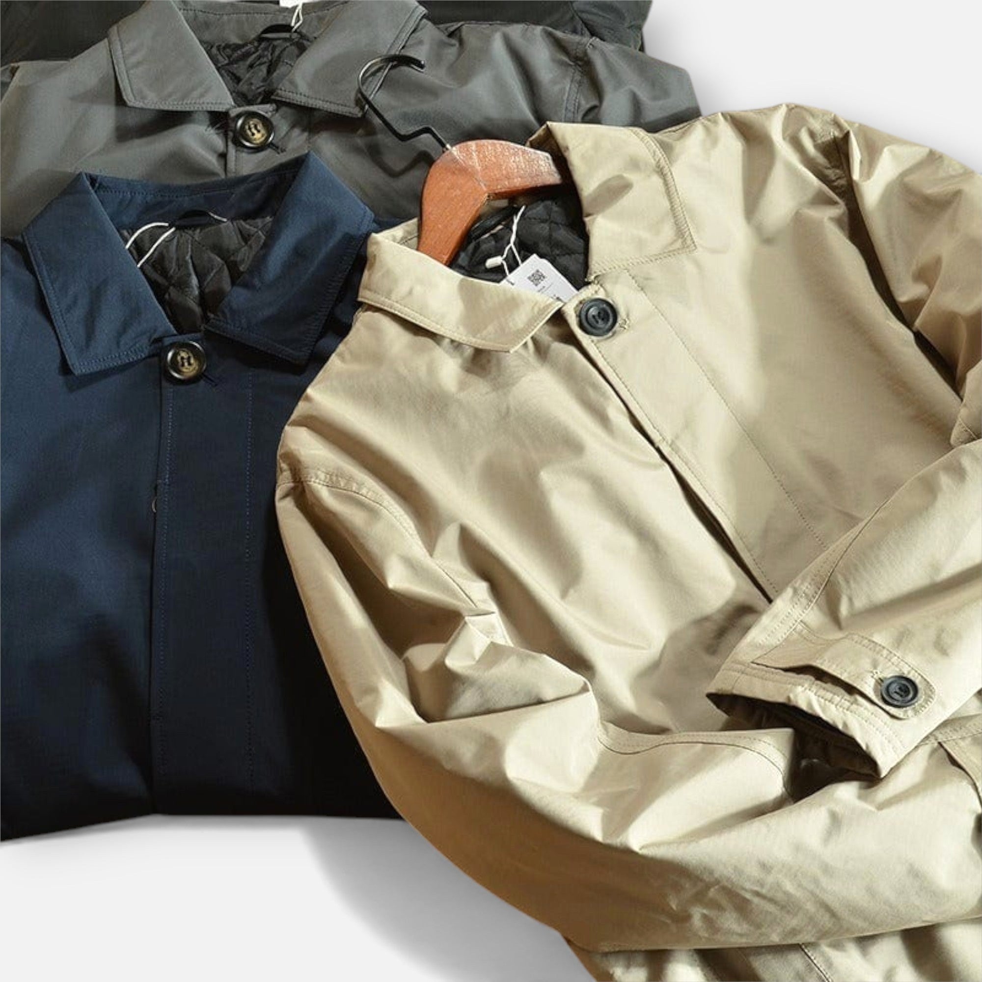Josef | Herren Wetterschutz Mantel, Winddichte Herrenjacke | Nomad NTS