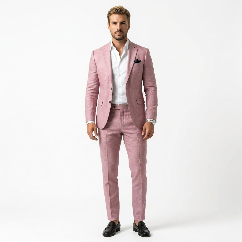 Kamil | Herrengarnatur Slim Fit zweiteilig, Hochzeits- und Businessanzug | Nomad NTS