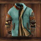 Klaus | Herren Merino-Fleecejacke, Outdoor Funktionsjacke | Nomad NTS | Blaue 2