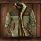 Klaus | Herren Merino-Fleecejacke, Outdoor Funktionsjacke | Nomad NTS | Grün