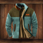 Klaus | Herren Merino-Fleecejacke, Outdoor Funktionsjacke | Nomad NTS | Blau