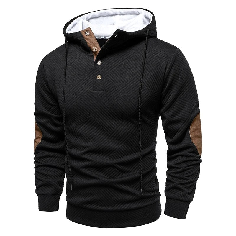 Konrad | Herrenpullover mit strukturierter Webtextur, eleganter Pullover für Herren | Nomad NTS | Wit