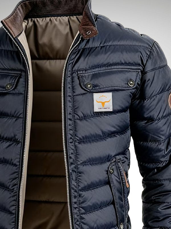 Konrad | Herrensteppjacke mit urbaner Eleganz, leichte Herrenjacke für Herbst | Nomad NTS