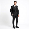 Krzysztof | Herrenhose Slim-Fit Dreiteiler-Anzug, eleganter Business-Anzug | Nomad NTS
