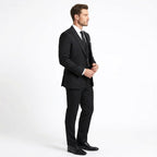 Krzysztof | Herrenhose Slim-Fit Dreiteiler-Anzug, eleganter Business-Anzug | Nomad NTS