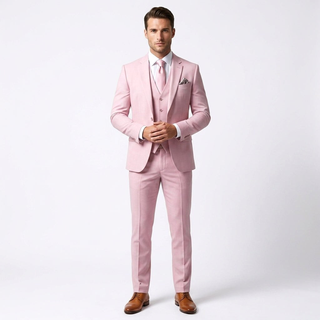 Krzysztof | Herrenhose Slim-Fit Dreiteiler-Anzug, eleganter Business-Anzug | Nomad NTS