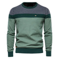 Lars | Herren Pullover mit klassischem Schnitt, Softer Baumwoll-Pullover | Nomad NTS | Groen