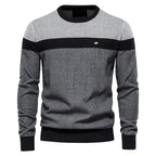 Lars | Herren Pullover mit klassischem Schnitt, Softer Baumwoll-Pullover | Nomad NTS | Bruin