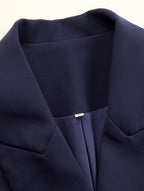 Laurine | Damen tailliert geschnittenes Blazer-Midikleid, strukturiertes Midikleid | Nomadnts | Nomadnts