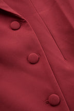 Laurine | Damen tailliert geschnittenes Blazer-Midikleid, strukturiertes Midikleid | Nomadnts | Nomadnts