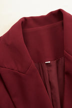 Laurine | Damen tailliert geschnittenes Blazer-Midikleid, strukturiertes Midikleid | Nomadnts | Nomadnts