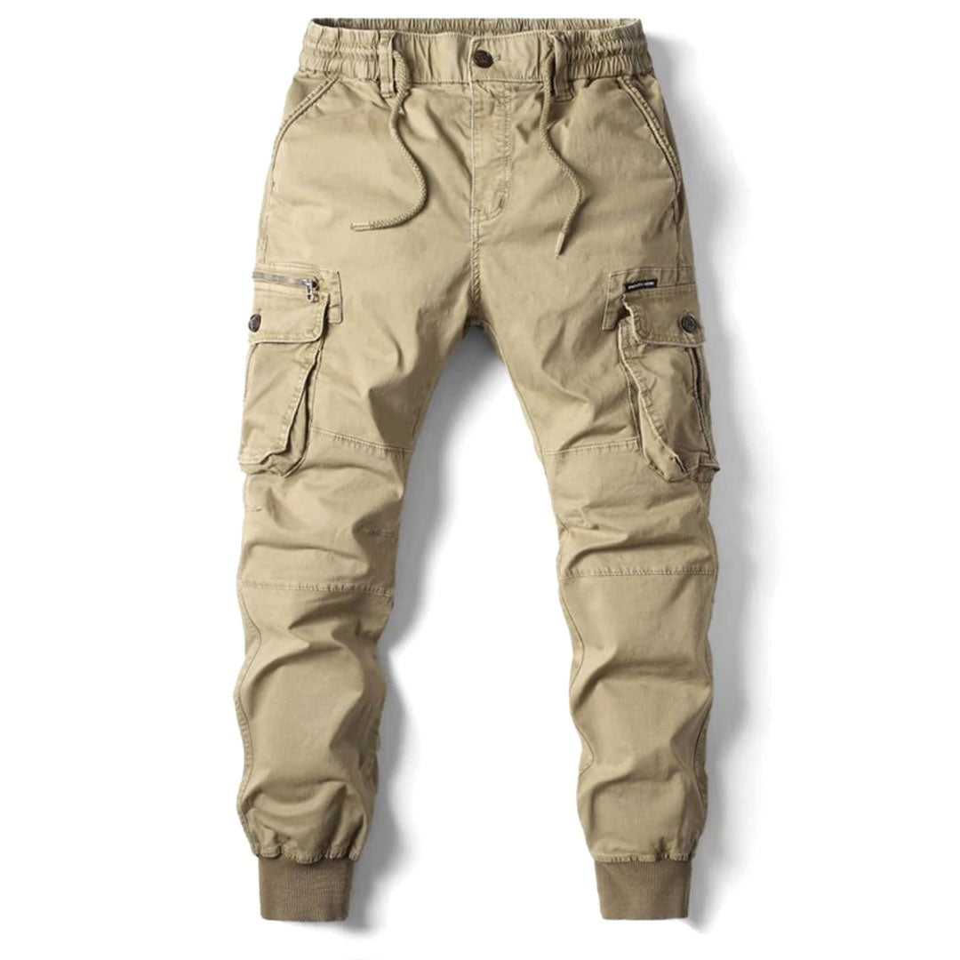 Leo | Herren Utility-Cargohose mit Stretch-Fit, funktionale Taschenhose | Nomadnts | Dark Grey