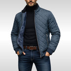 Lothar | Herren Steppjacke mit wärmender Funktion, Herbst Steppjacke | Nomad NTS | Black