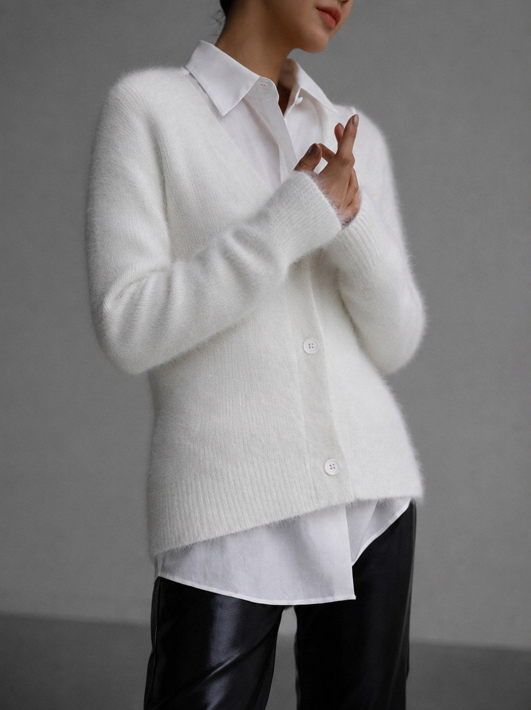 Lucile | Damen Oversized Cardigan mit Knopfleiste, entspannter Strick-Cardigan | Nomadnts | Nomadnts
