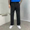Ludwig | Herrenhose mit geradem Bein und Frontfalten, elegante Weitbeinhose | Nomad NTS