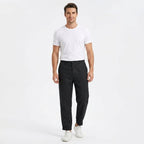 Łukasz | Herrenhose aus Leinen, lockere Passform mit Kordelzug, Sommerhose | Nomad NTS