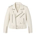 Mabel | Damen Vintage-Lederjacke, eng geschnittene Reißverschluss-Jacke | Nomadnts | Nomadnts