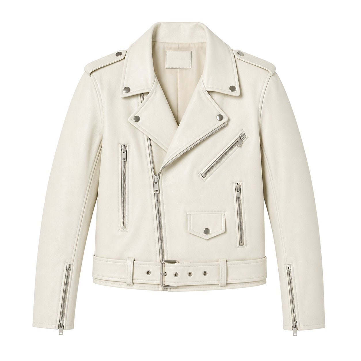 Mabel | Damen Vintage-Lederjacke, eng geschnittene Reißverschluss-Jacke | Nomadnts | Nomadnts