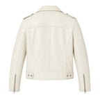 Mabel | Damen Vintage-Lederjacke, eng geschnittene Reißverschluss-Jacke | Nomadnts | Nomadnts