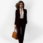 Magdalena | Damen tailliert geschnittener Blazer-Anzug, Zweiteiler-Hosenanzug | Nomadnts | Nomadnts