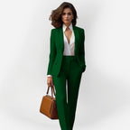 Magdalena | Damen tailliert geschnittener Blazer-Anzug, Zweiteiler-Hosenanzug | Nomadnts | Nomadnts
