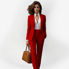 Magdalena | Damen tailliert geschnittener Blazer-Anzug, Zweiteiler-Hosenanzug | Nomadnts | Nomadnts