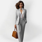 Magdalena | Damen tailliert geschnittener Blazer-Anzug, Zweiteiler-Hosenanzug | Nomadnts | Nomadnts