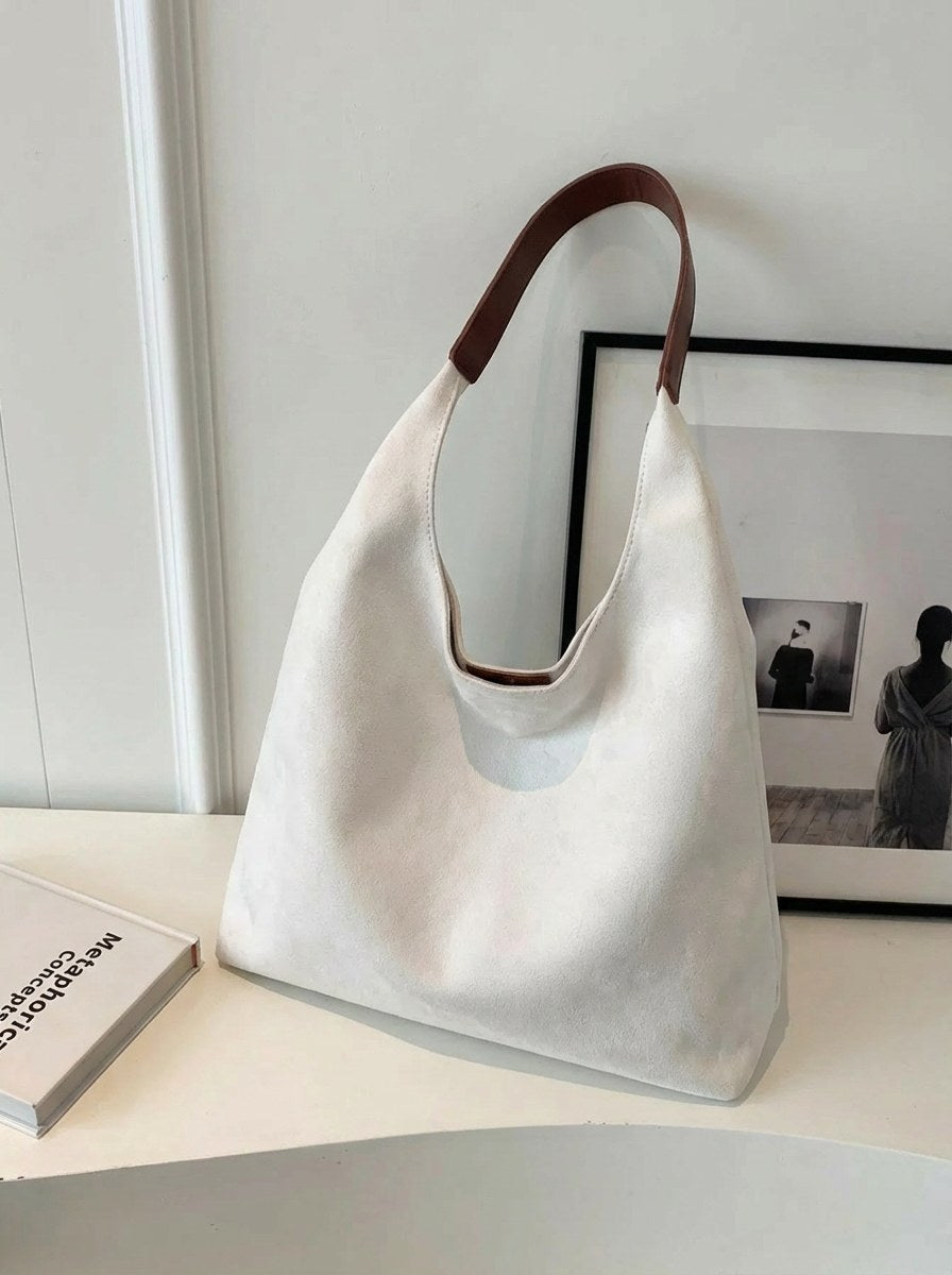 Manon | Damen entspannte Schultertasche, geräumige Reise-Tote | Nomadnts | Coffee