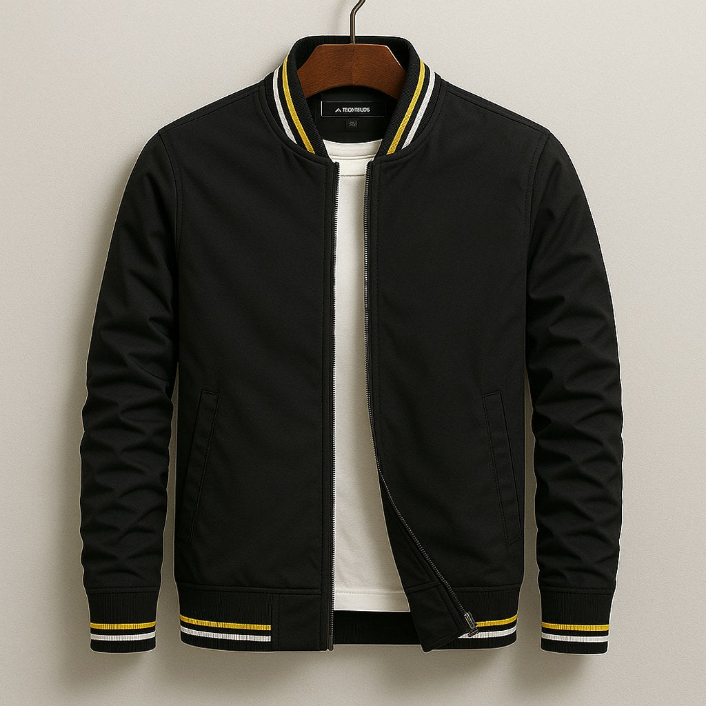 Marcin | Leichte Bomberjacke mit Kontrastdetails, Sportive Übergangsjacke | Nomad NTS