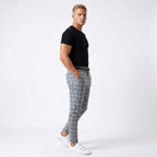 Marek | Herrenhose mit Windowpane-Muster, Elegante Businesshose | Nomad NTS
