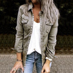 Margaret | Damen klassische Jeansjacke, zeitlose Denim-Jacke | Nomadnts | Nomadnts