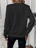 Margot | Damen Quarter-Zip Strickpullover, gemütlicher Alltagspullover | Nomadnts | Nomadnts