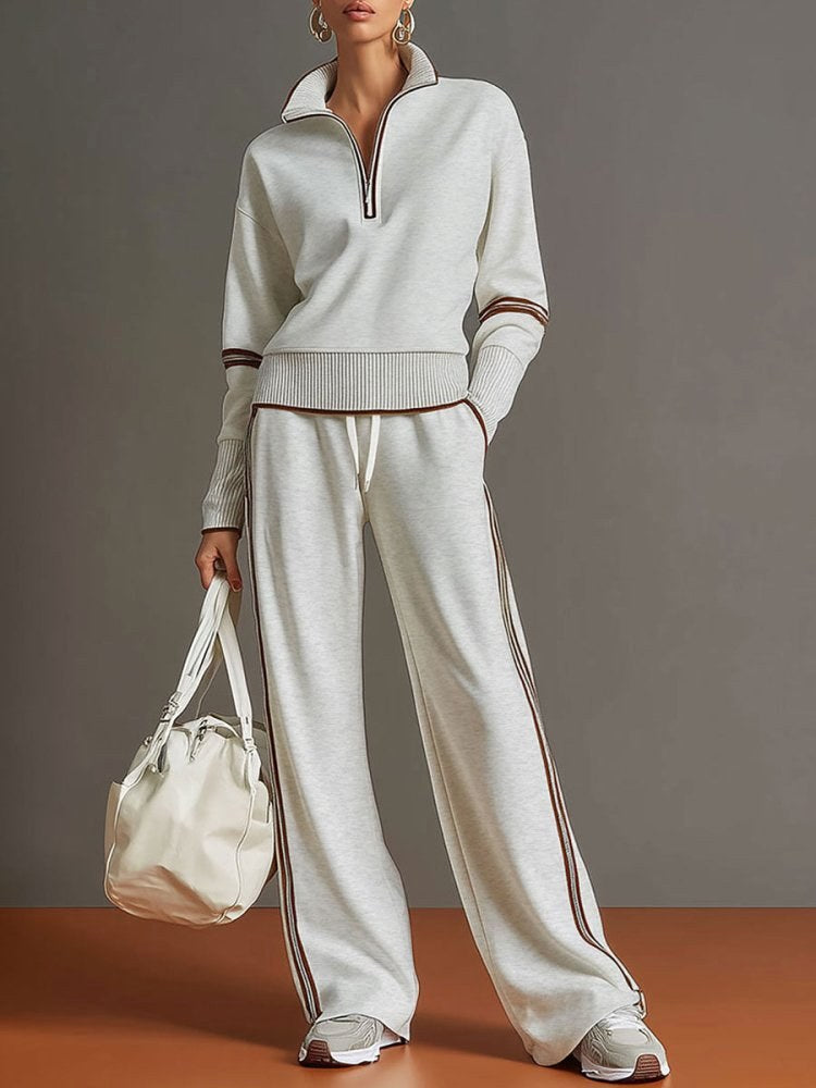 Margot | Damen locker geschnittenes Zweiteiler-Co-Ord-Set, Loungeset | Nomadnts | Nomadnts