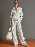 Margot | Damen locker geschnittenes Zweiteiler-Co-Ord-Set, Loungeset | Nomadnts | Nomadnts