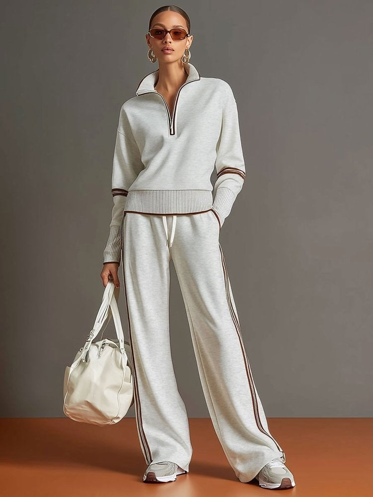 Margot | Damen locker geschnittenes Zweiteiler-Co-Ord-Set, Loungeset | Nomadnts | Nomadnts