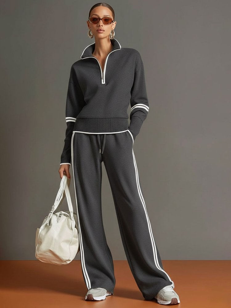 Margot | Damen locker geschnittenes Zweiteiler-Co-Ord-Set, Loungeset | Nomadnts | Nomadnts