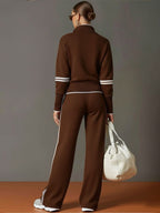 Margot | Damen locker geschnittenes Zweiteiler-Co-Ord-Set, Loungeset | Nomadnts | Nomadnts