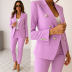Marion | Damen Zweiteiliger Blazer-Anzug mit Slim-Fit, Eleganter Hosenanzug | Nomad NTS