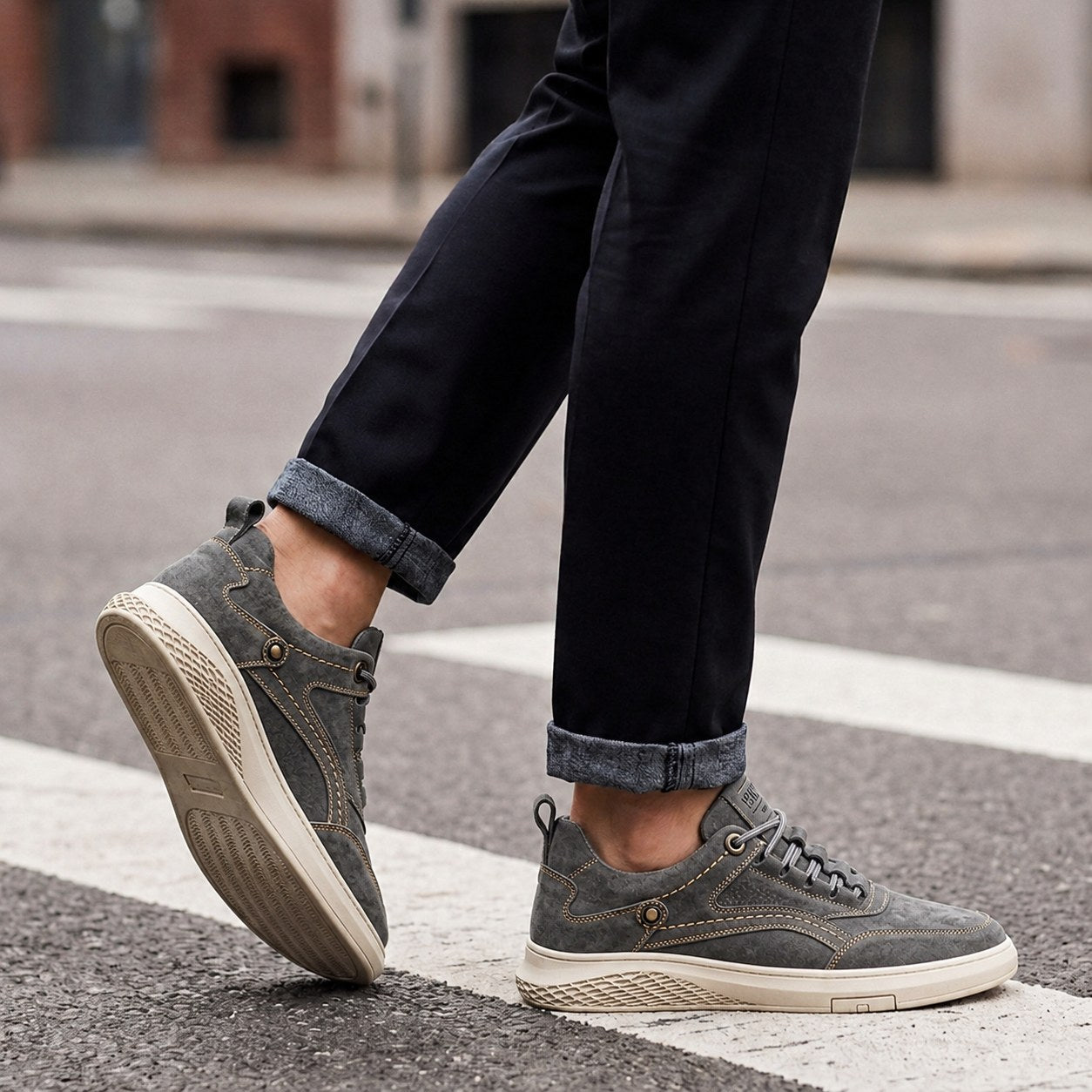 Mason | Herren Retro-Sneaker in Wildleder-Optik, Alltags-Sneaker | Nomadnts | Nomadnts