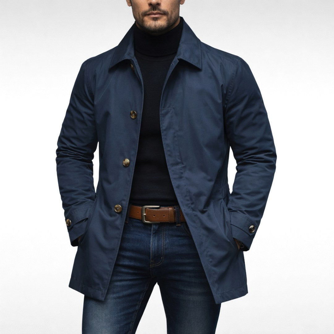 Matthias | Herrenjacke mit Wasser­abweisender Oberfläche, Moderner Herbst-Herrenjacke | Nomad NTS