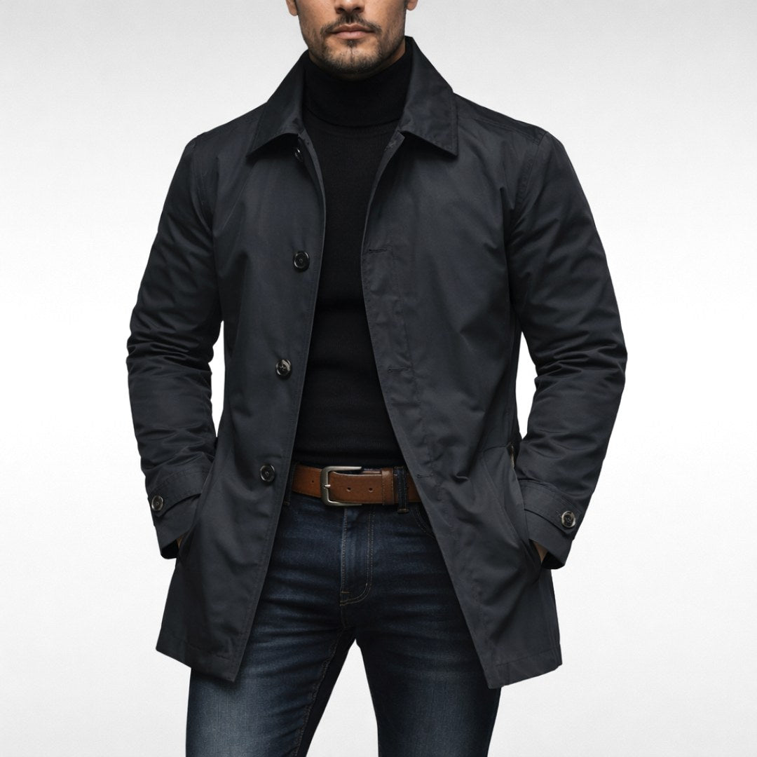 Matthias | Herrenjacke mit Wasser­abweisender Oberfläche, Moderner Herbst-Herrenjacke | Nomad NTS