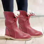 Melanie | Damen wasserdichte, fellgefütterte Winterstiefel, Slip-On-Winterstiefel | Nomadnts | Nomadnts