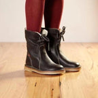 Melanie | Damen wasserdichte, fellgefütterte Winterstiefel, Slip-On-Winterstiefel | Nomadnts | Nomadnts