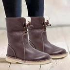 Melanie | Damen wasserdichte, fellgefütterte Winterstiefel, Slip-On-Winterstiefel | Nomadnts | Nomadnts